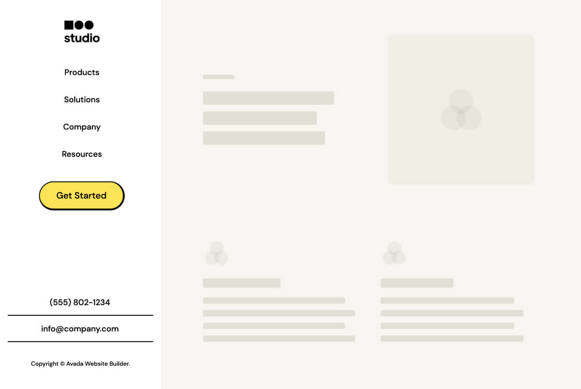 Avada menu Element Mockup 4