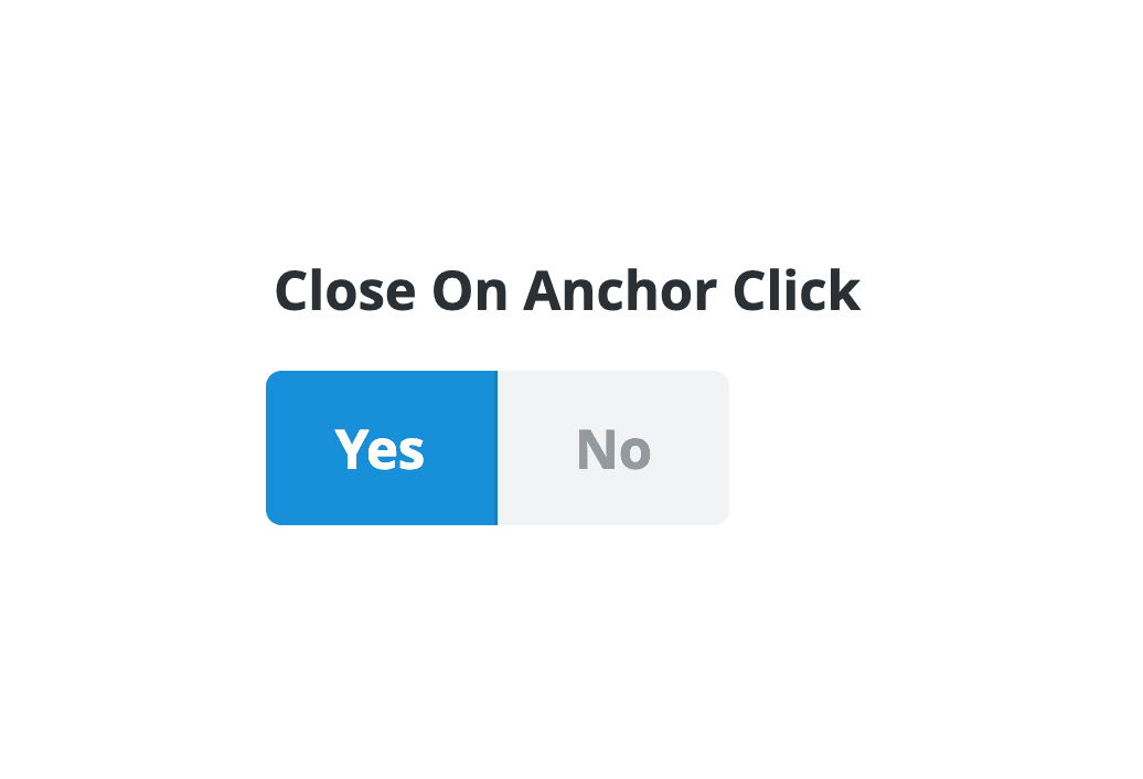 Off-Canvas Close on Anchor