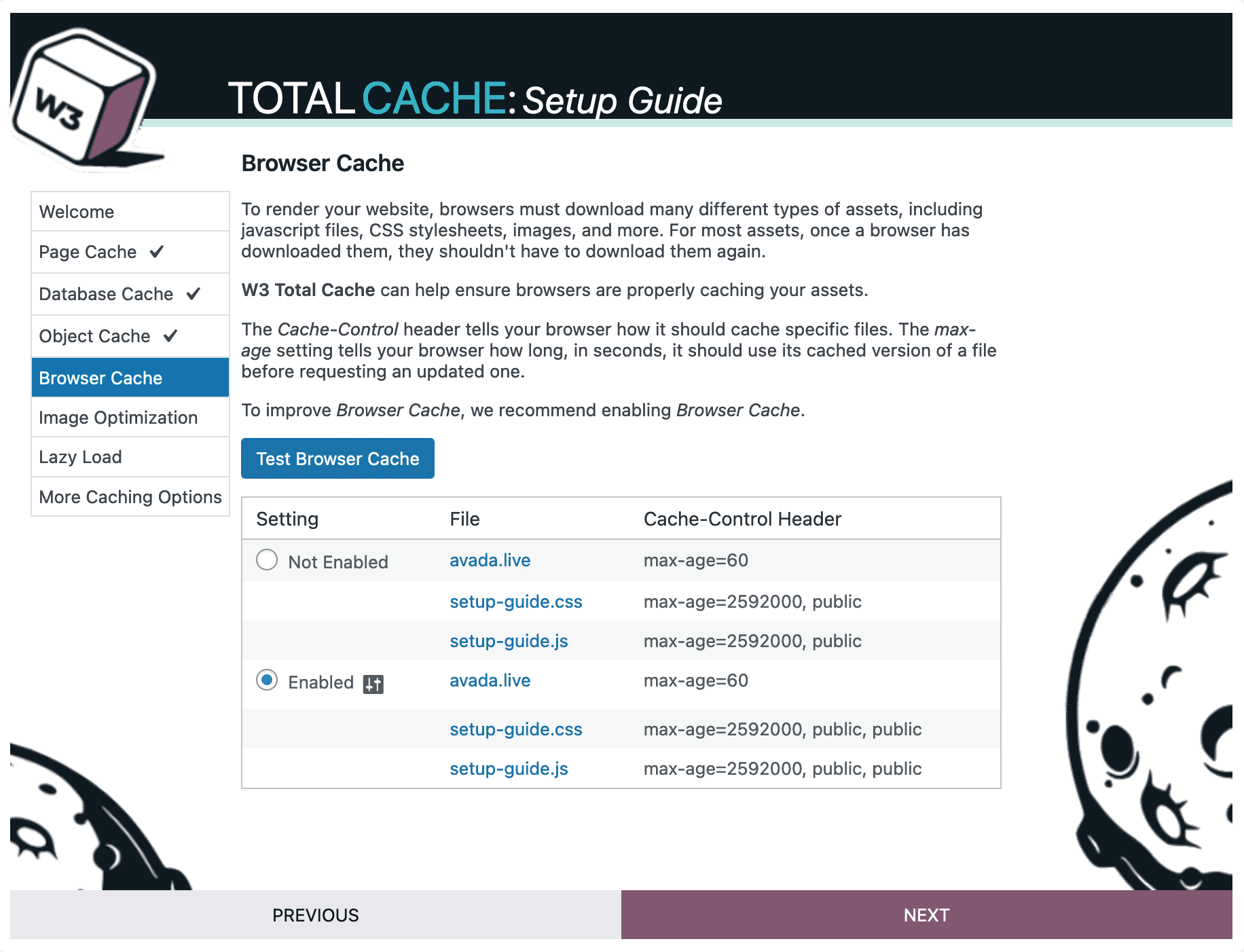 W3TC Setup Guide